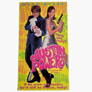 Austin Powers International Man of Mystery VHS Movie Video 1997